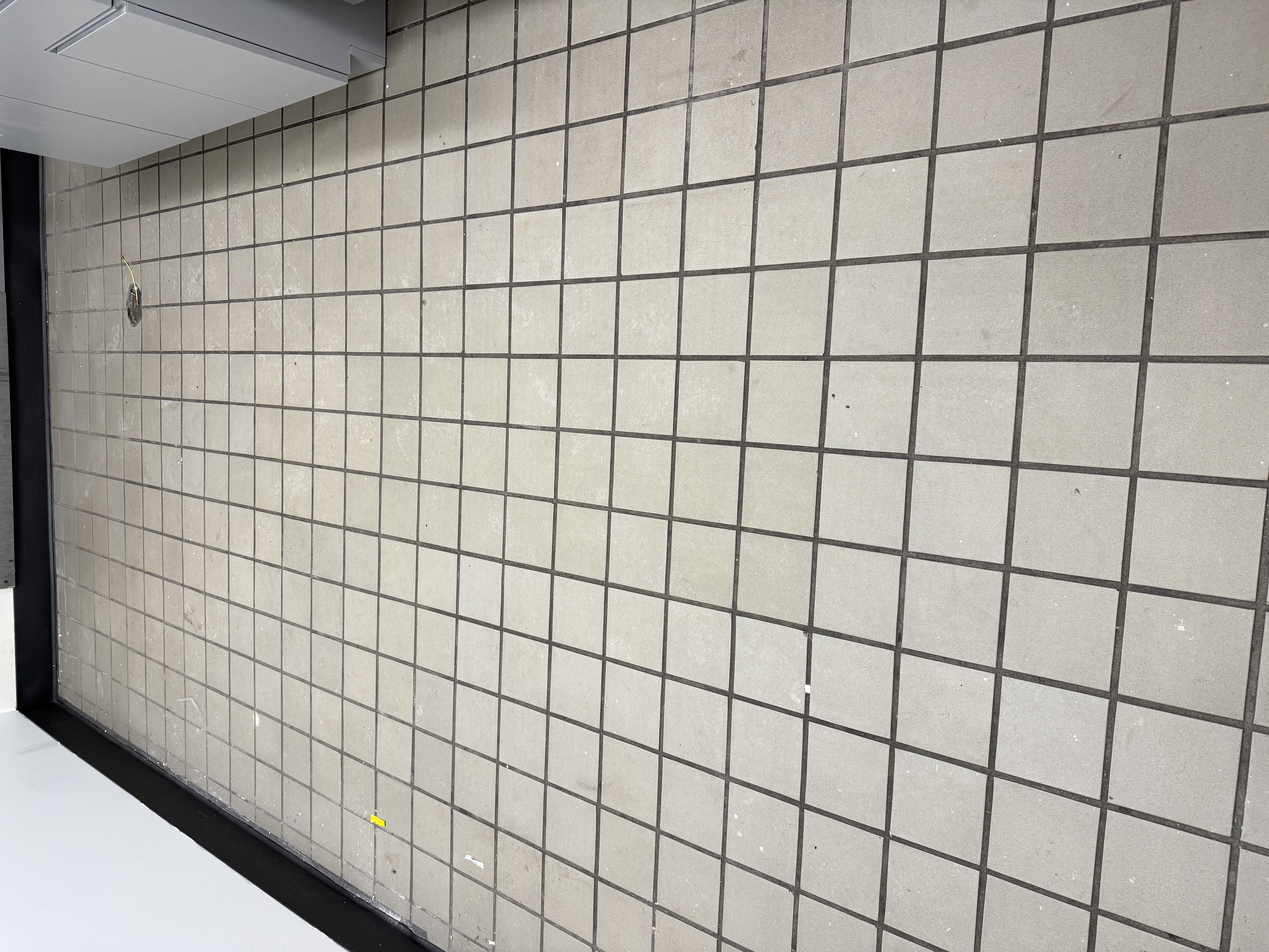 Tile floor before cleaning in Moorhead, MN