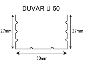 Wall U 50 Profile thumbnail 2