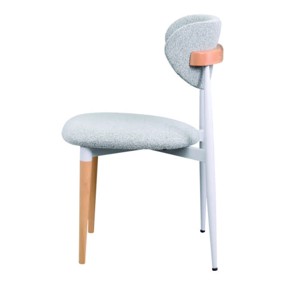 VİLİNZE Venus Wooden -Metal Leg Chair thumbnail 2