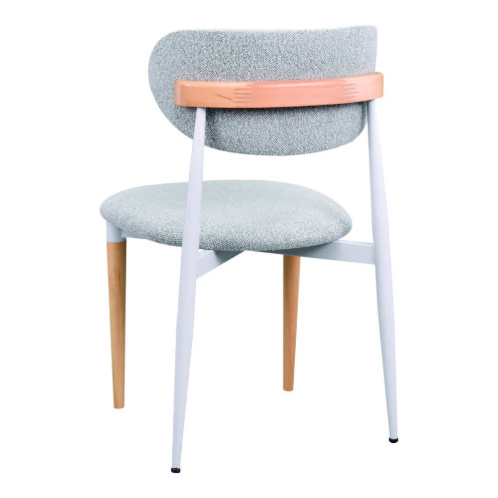 VİLİNZE Venus Wooden -Metal Leg Chair thumbnail 3