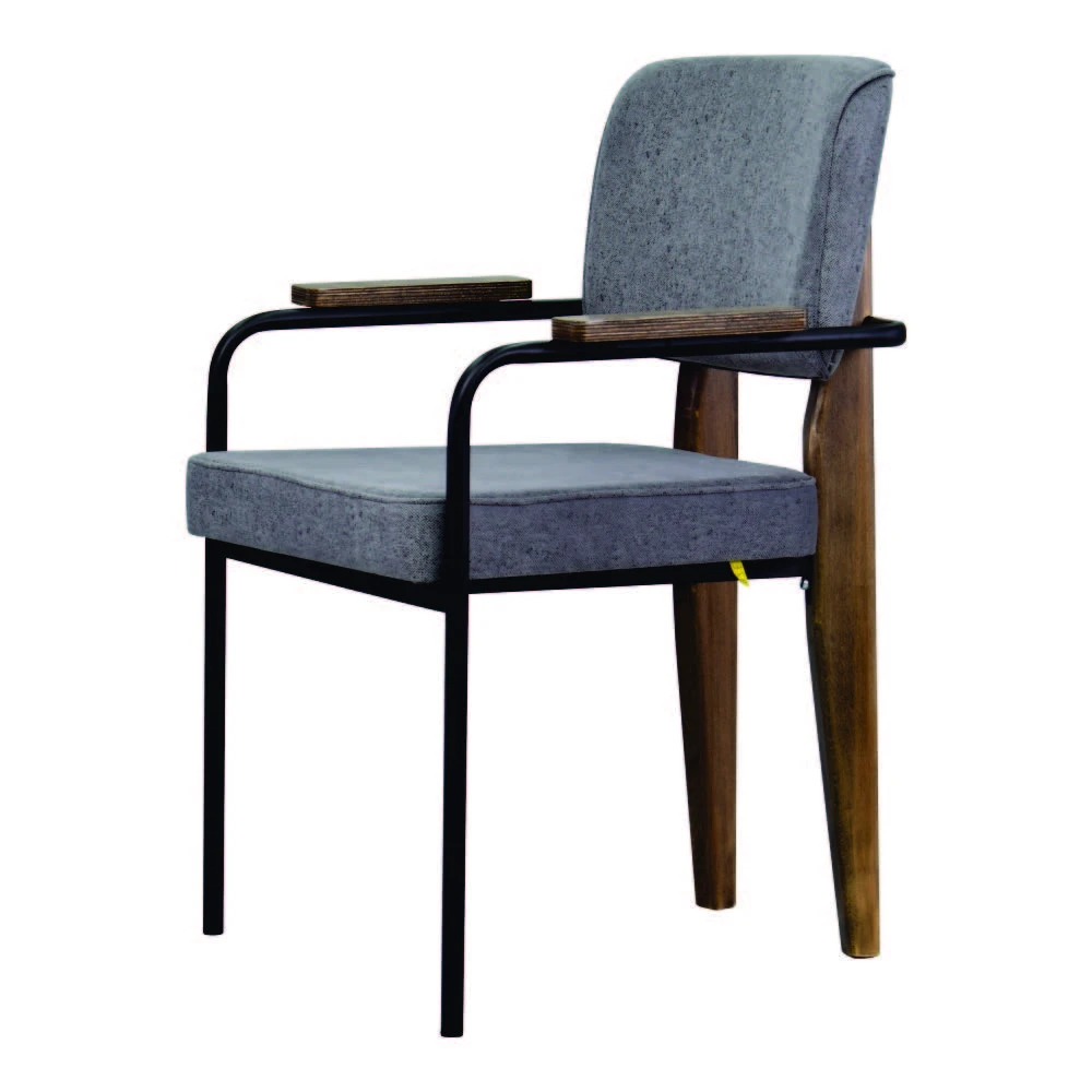 VİLİNZE Saray Wooden-Metal Leg Chair