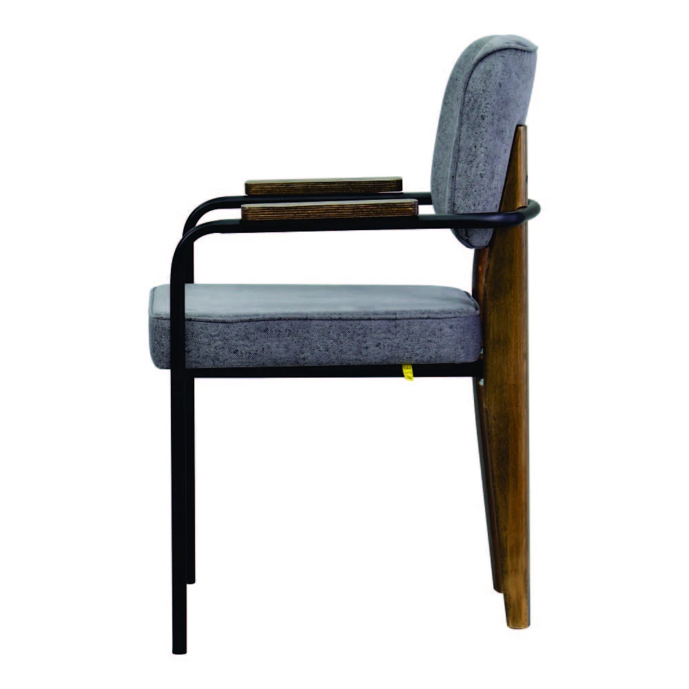 VİLİNZE Saray Wooden-Metal Leg Chair thumbnail 3