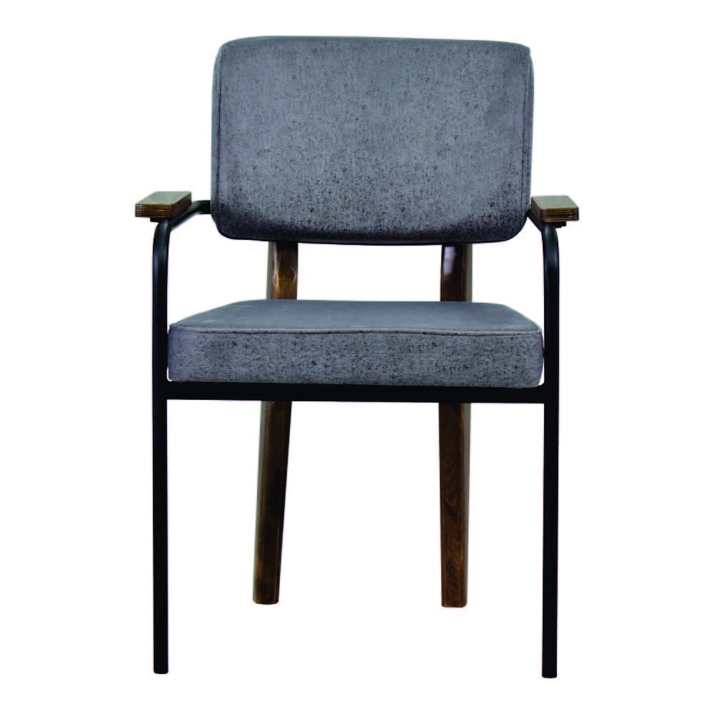 VİLİNZE Saray Wooden-Metal Leg Chair thumbnail 2