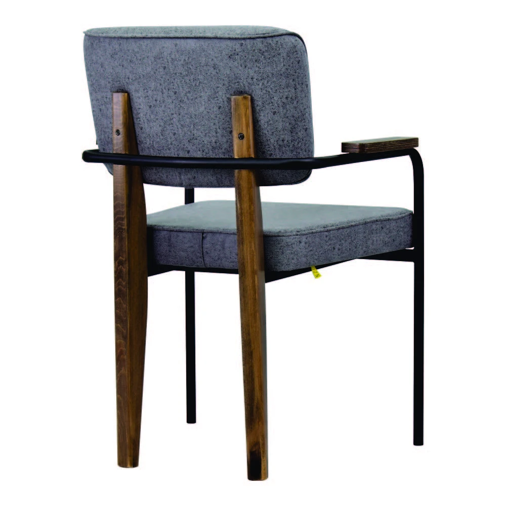 VİLİNZE Saray Wooden-Metal Leg Chair thumbnail 4