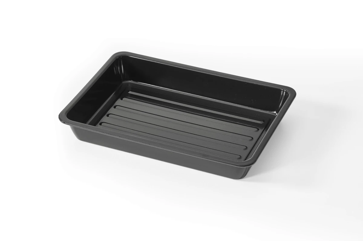 26*37 Enameled Rectangular Tray thumbnail 2