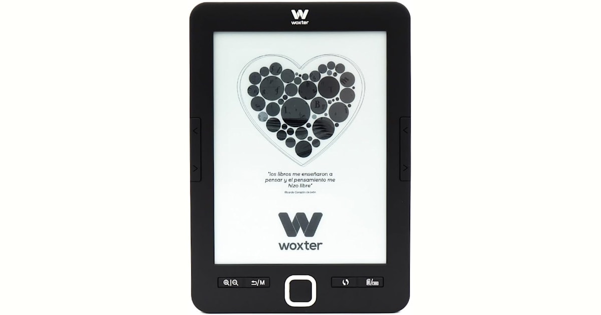 Woxter Scriba 195: ¿es un buen lector ebook?
