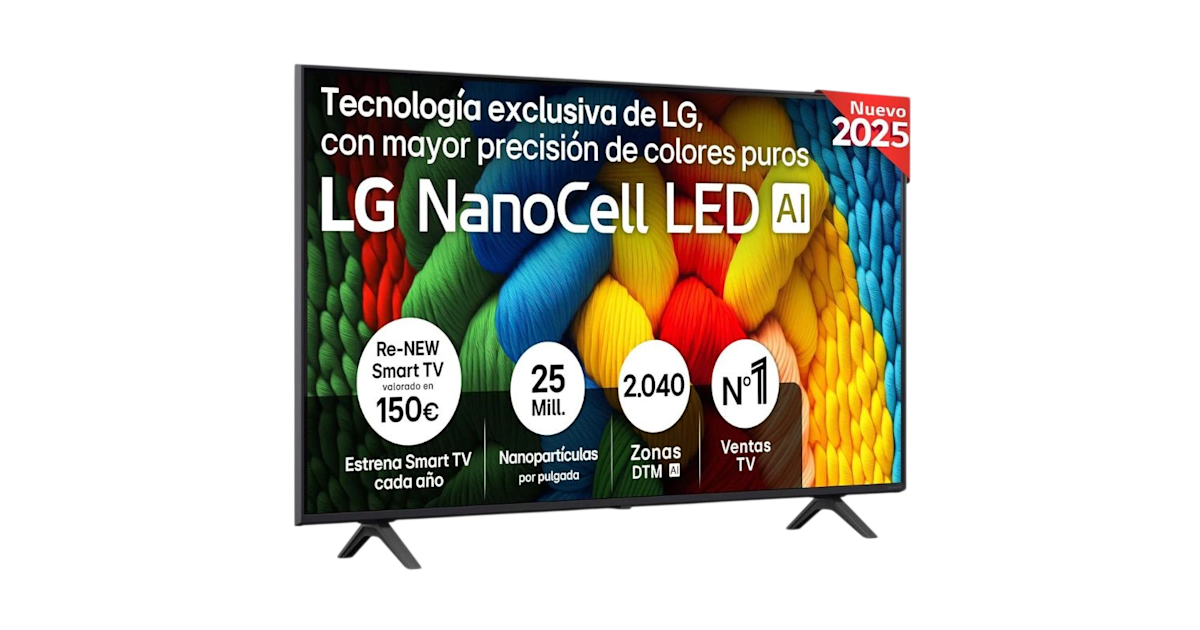 LG 55NANO80A6B: Análisis Profundo de este TV 4K NanoCell con IA, WebOS 25 y Tecnología que Revoluciona tu Experiencia Visual LG 55NANO80A6B: Análisis Profundo de este TV 4K NanoCell con IA, WebOS 25 y Tecnología que Revoluciona tu Experiencia Visual