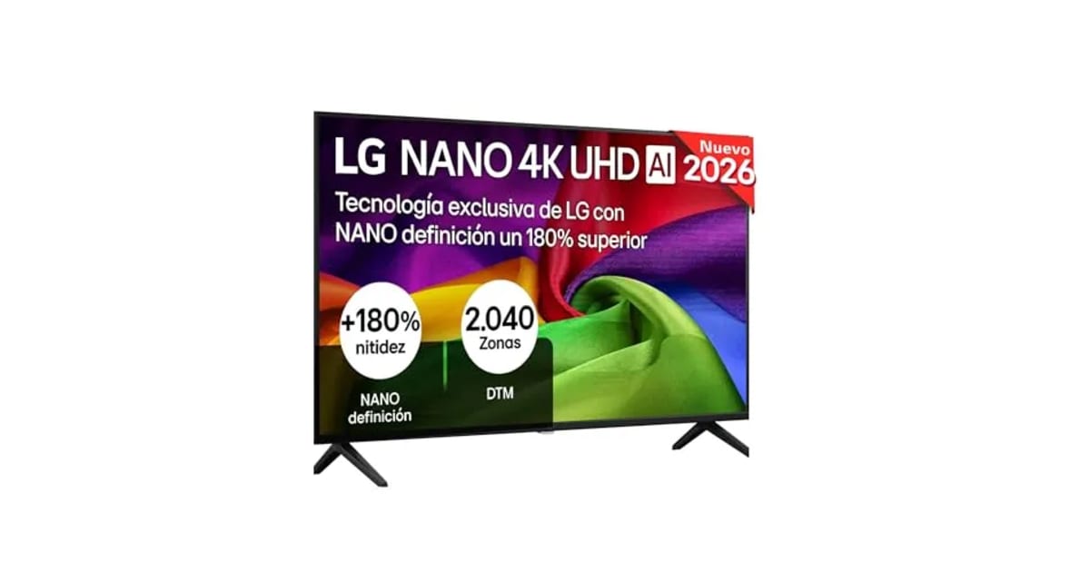 LG 50NU800B6LC: Análisis Profundo del TV Nano 4K UHD AI con WebOS 26 y Procesador Alpha 7 Gen9 LG 50NU800B6LC: Análisis Profundo del TV Nano 4K UHD AI con WebOS 26 y Procesador Alpha 7 Gen9