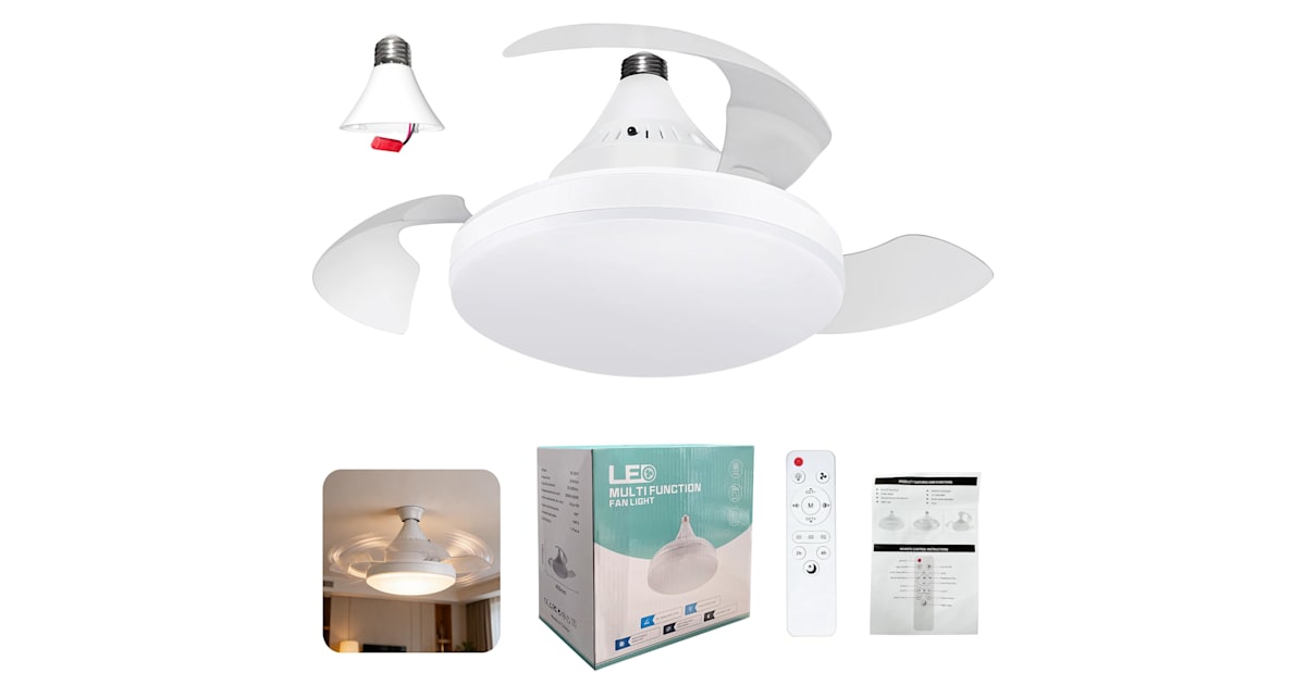 Ventilador E27 de 40 cm: solución sin obra o demasiados compromisos Ventilador E27 de 40 cm: solución sin obra o demasiados compromisos