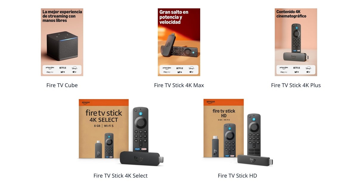 Fire TV Cube y Fire TV Stick: guía para elegir el reproductor según resolución, Wi-Fi y Alexa