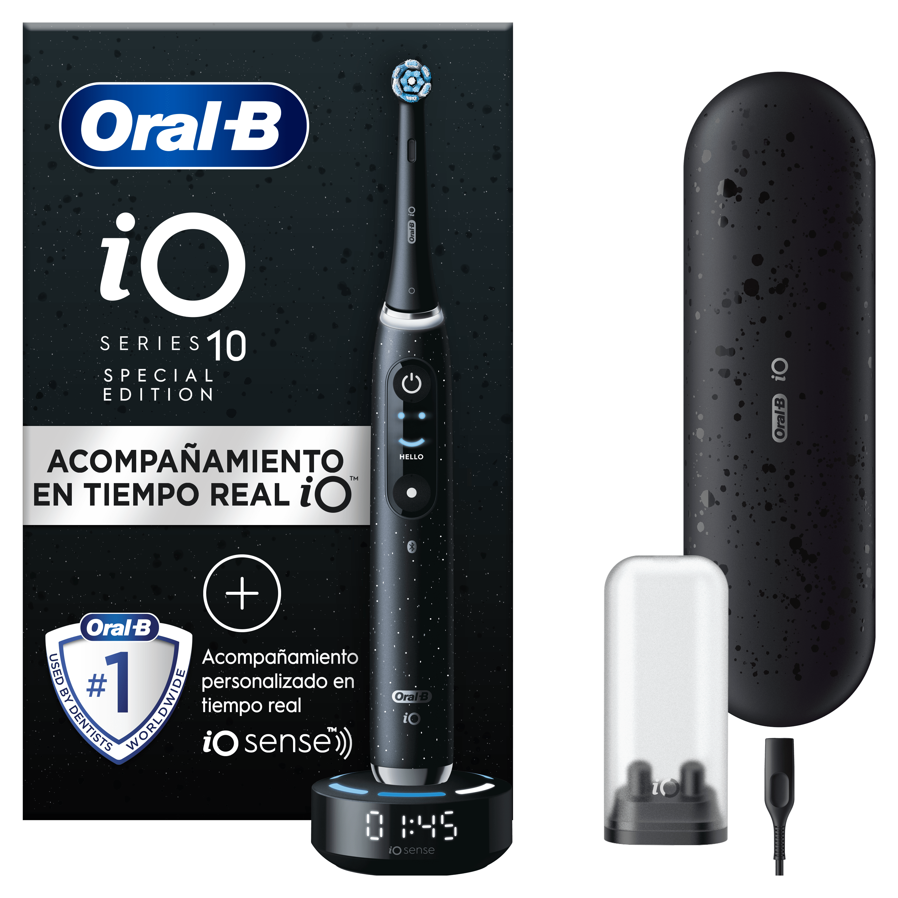 Cepillo eléctrico Oral-B iO Series 10 con estuche y cargador