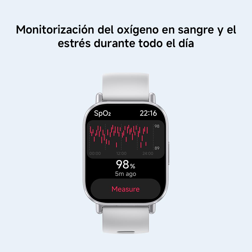 Reloj inteligente Xiaomi con llamadas Bluetooth y reducción de ruido