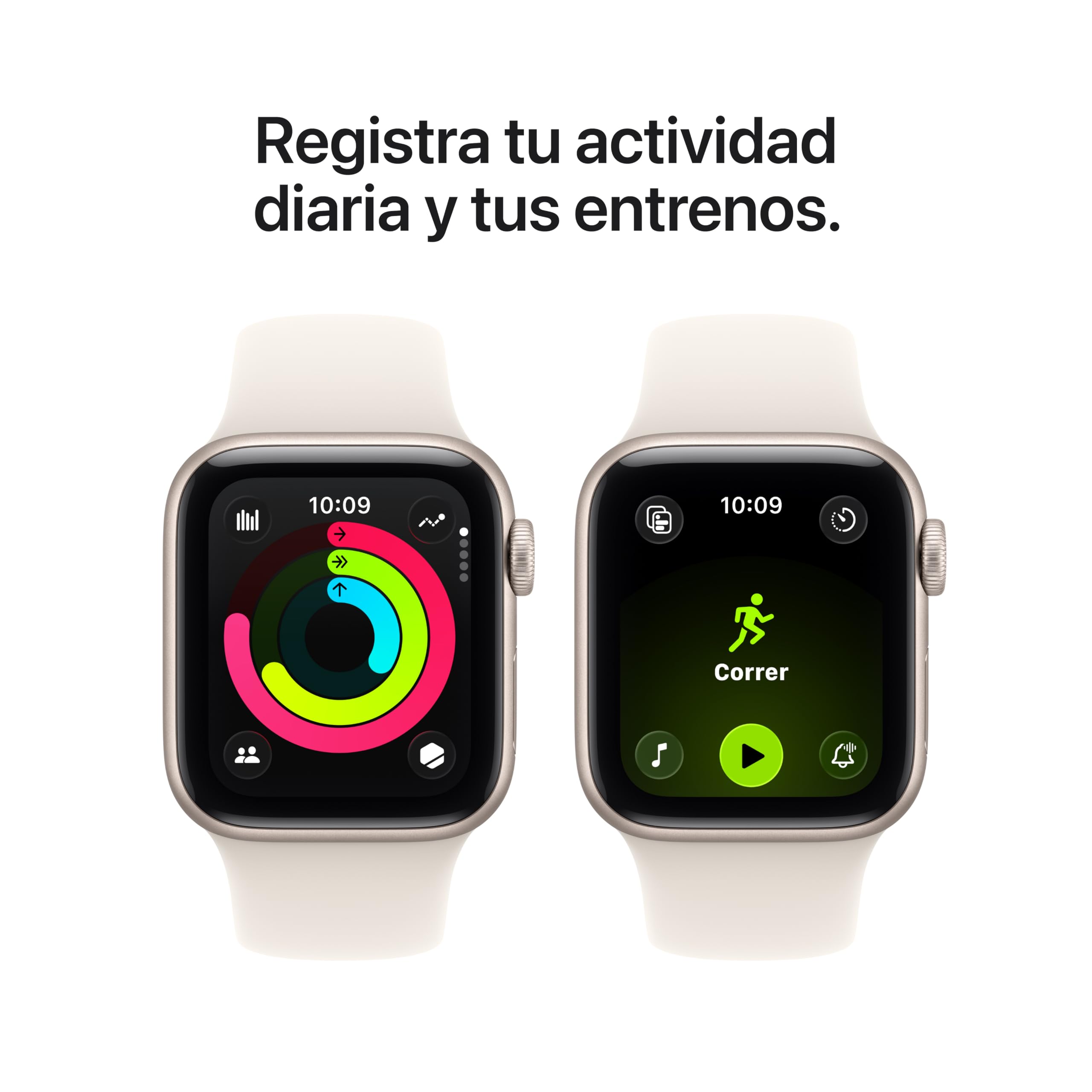 Apple Watch SE 3 registra actividad diaria y entrenamientos como correr