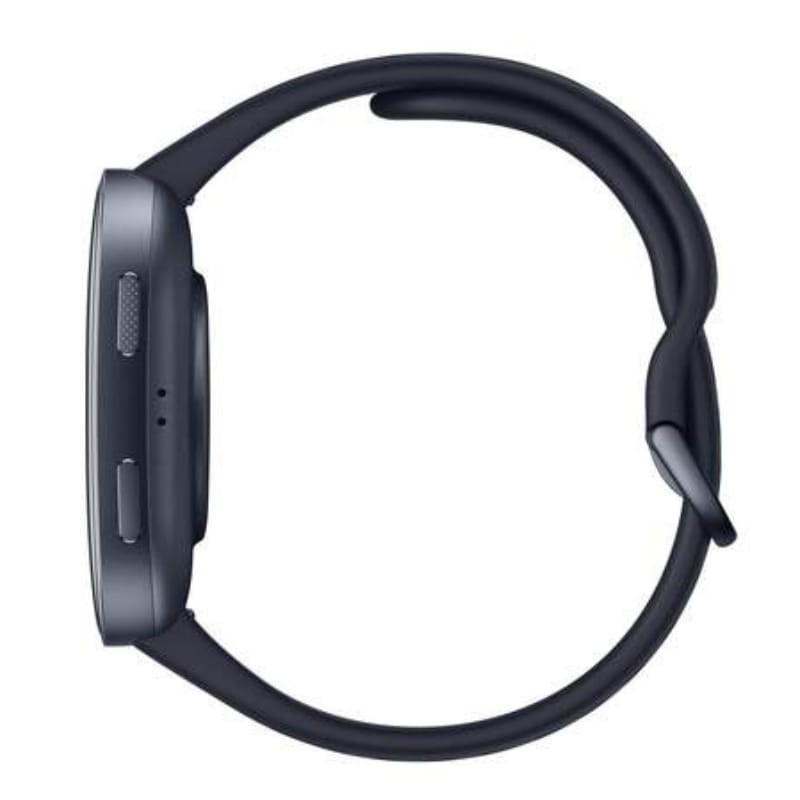 Amazfit Bip 6 smartwatch negro vista lateral con botones