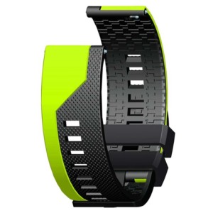 Correa verde y negra del smartwatch Amazfit Bip 6