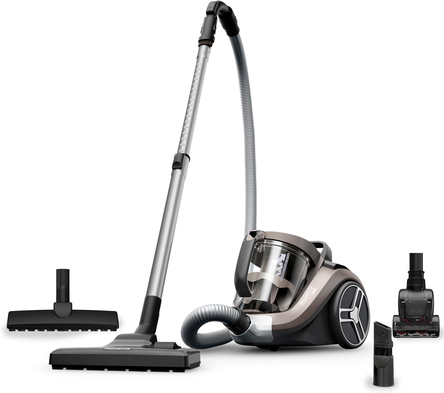 Aspiradora Rowenta sin bolsa con accesorios y depósito XXL