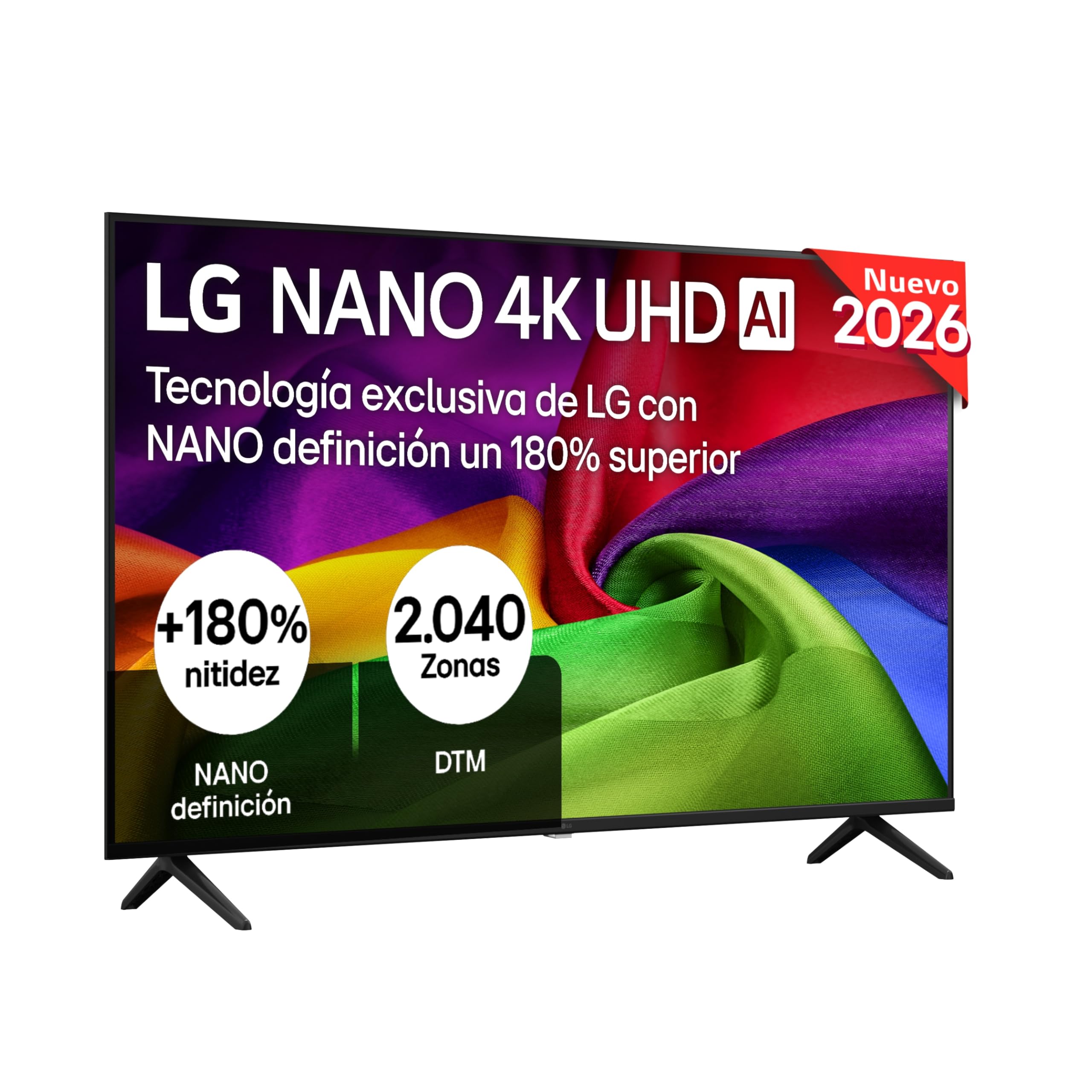 TV LG Nano 4K UHD AI 50 pulgadas con tecnología de nitidez superior