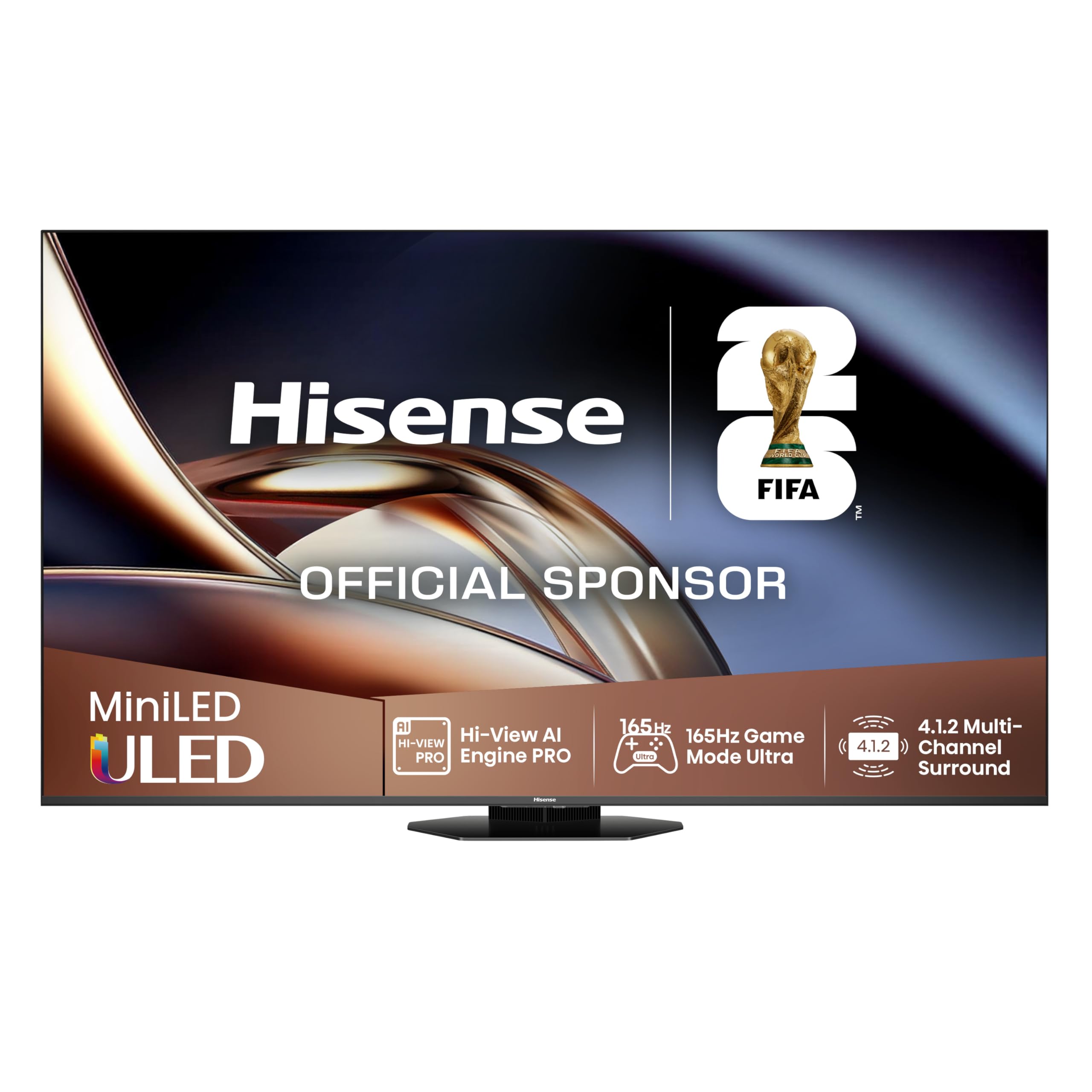 Hisense 55U8Q Mini LED Smart TV con Dolby Atmos y 165Hz