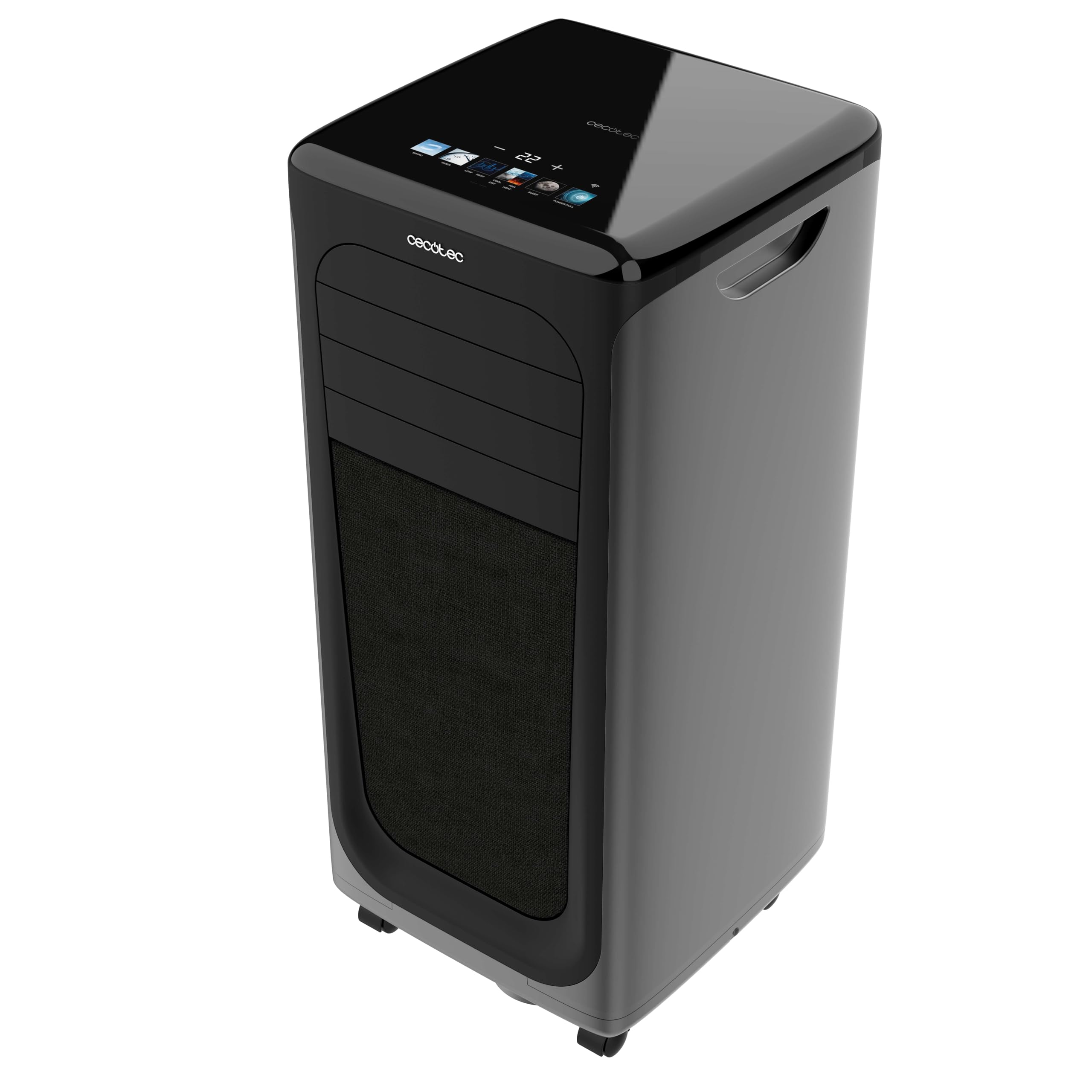 Aire acondicionado portátil Cecotec ForceClima 7100 negro con pantalla LED y mando a distancia