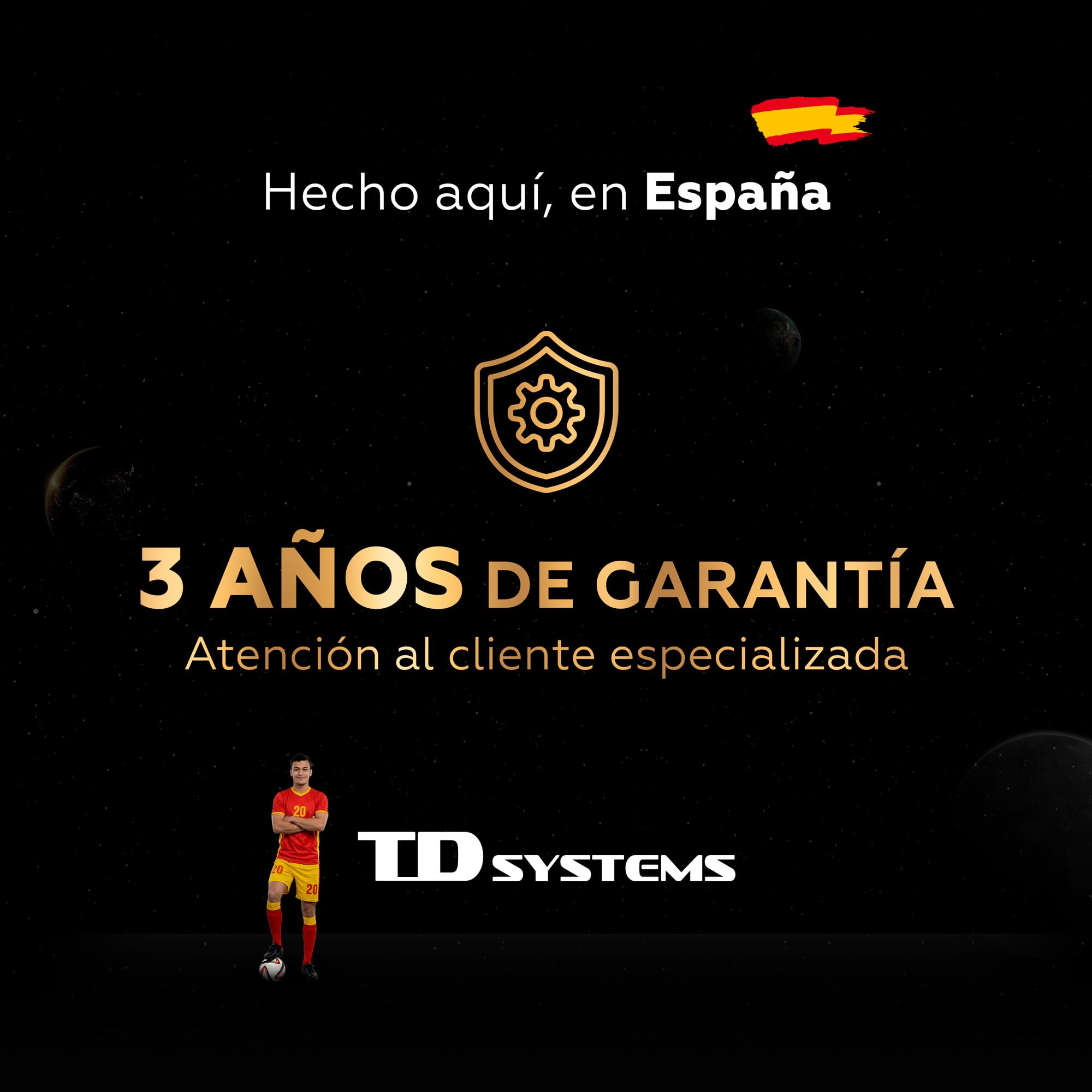 TV TD Systems de 40 pulgadas Full HD con pantalla HDR10