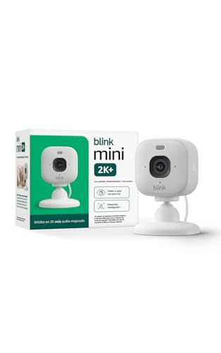 Blink Mini 2K+ cámara seguridad blanca