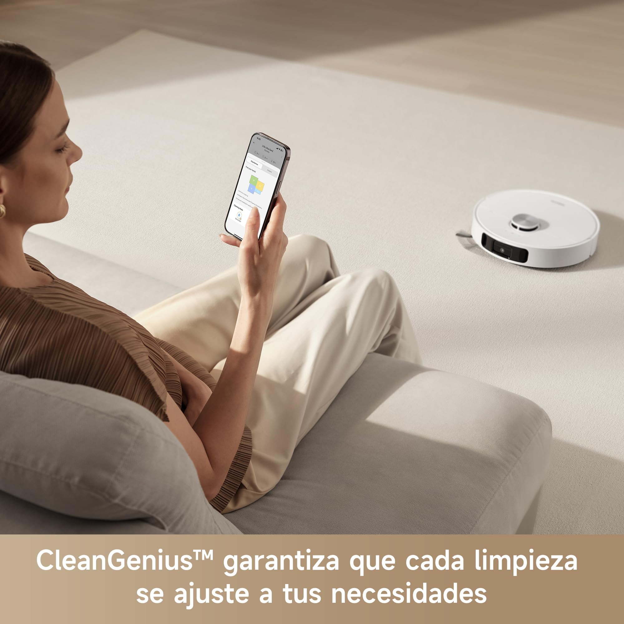 Robot aspirador Dreame L10s Ultra Gen 2 con control por app móvil