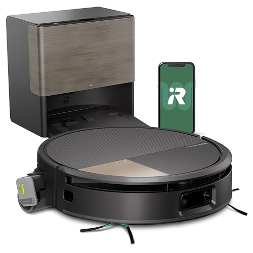 Robot aspirador iRobot Roomba con base de autovaciado y smartphone con la app de control