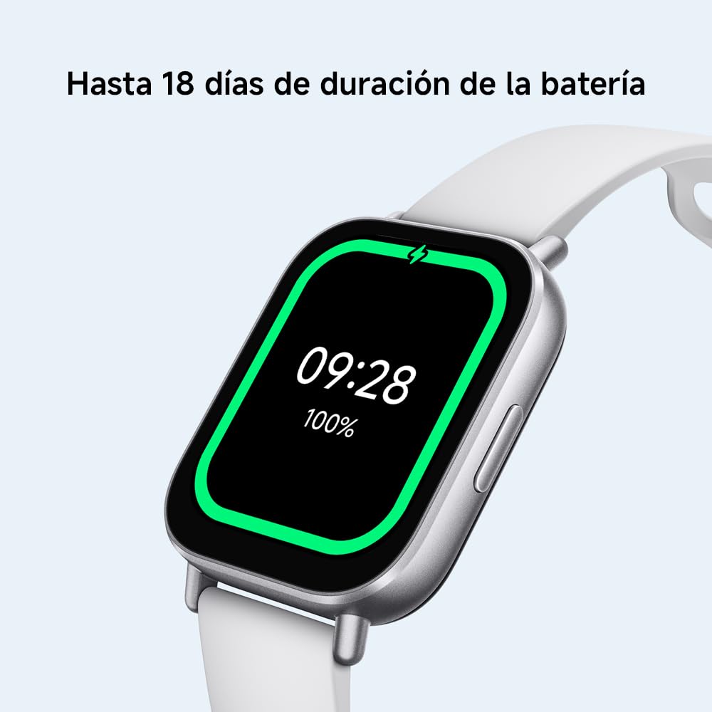Xiaomi Redmi Watch 5 Active con pantalla LCD, batería al 100% y hasta 18 días de autonomía