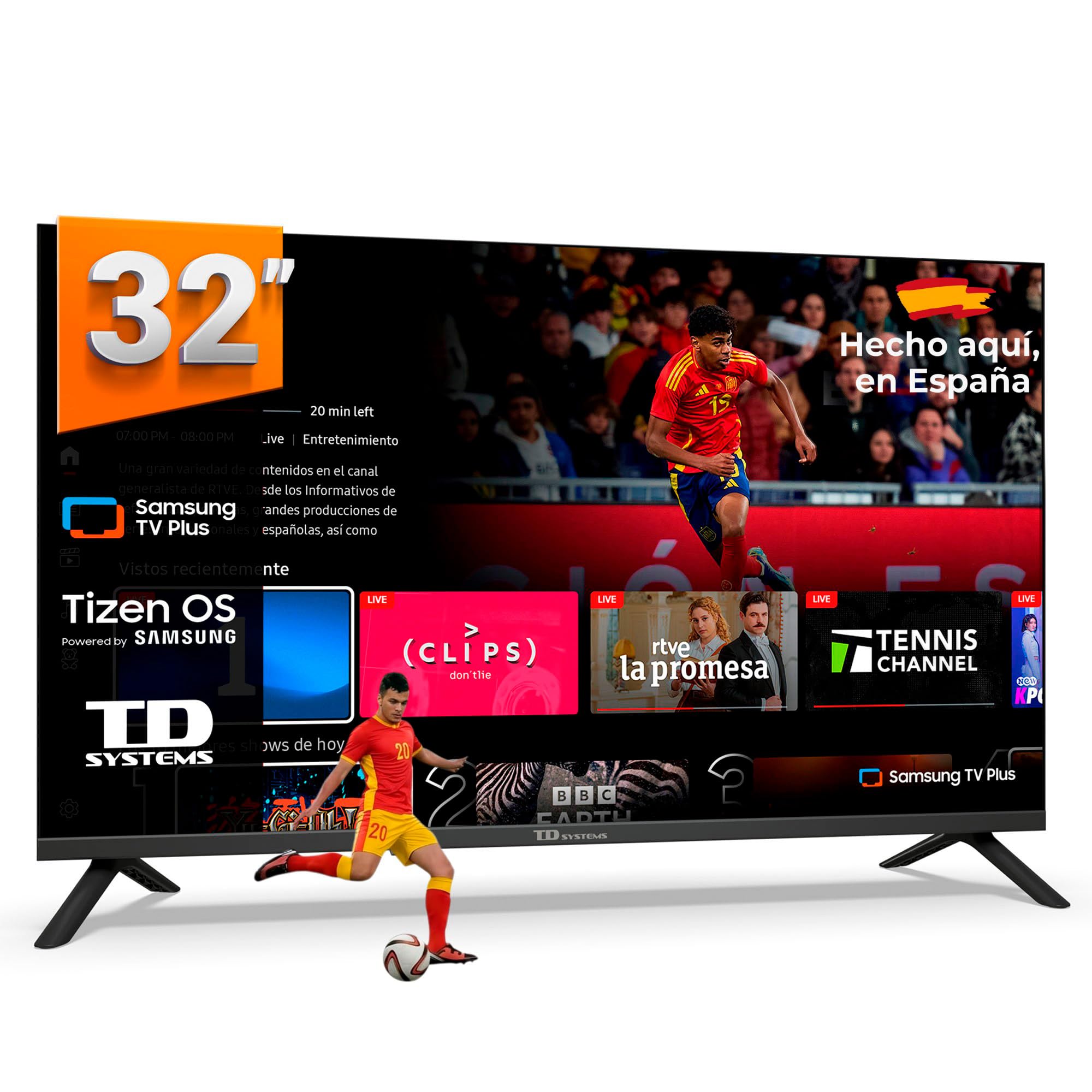 Smart TV TD Systems PRIME32C22TIZEN de 32 pulgadas con Tizen OS