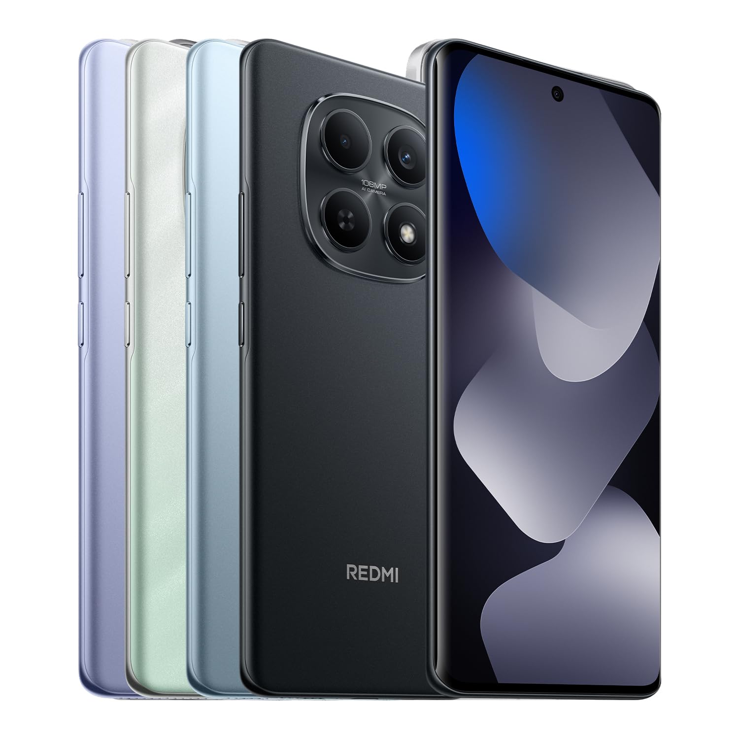 Smartphone Xiaomi Redmi Note 15 en cinco colores con cámara de 108MP y pantalla AMOLED