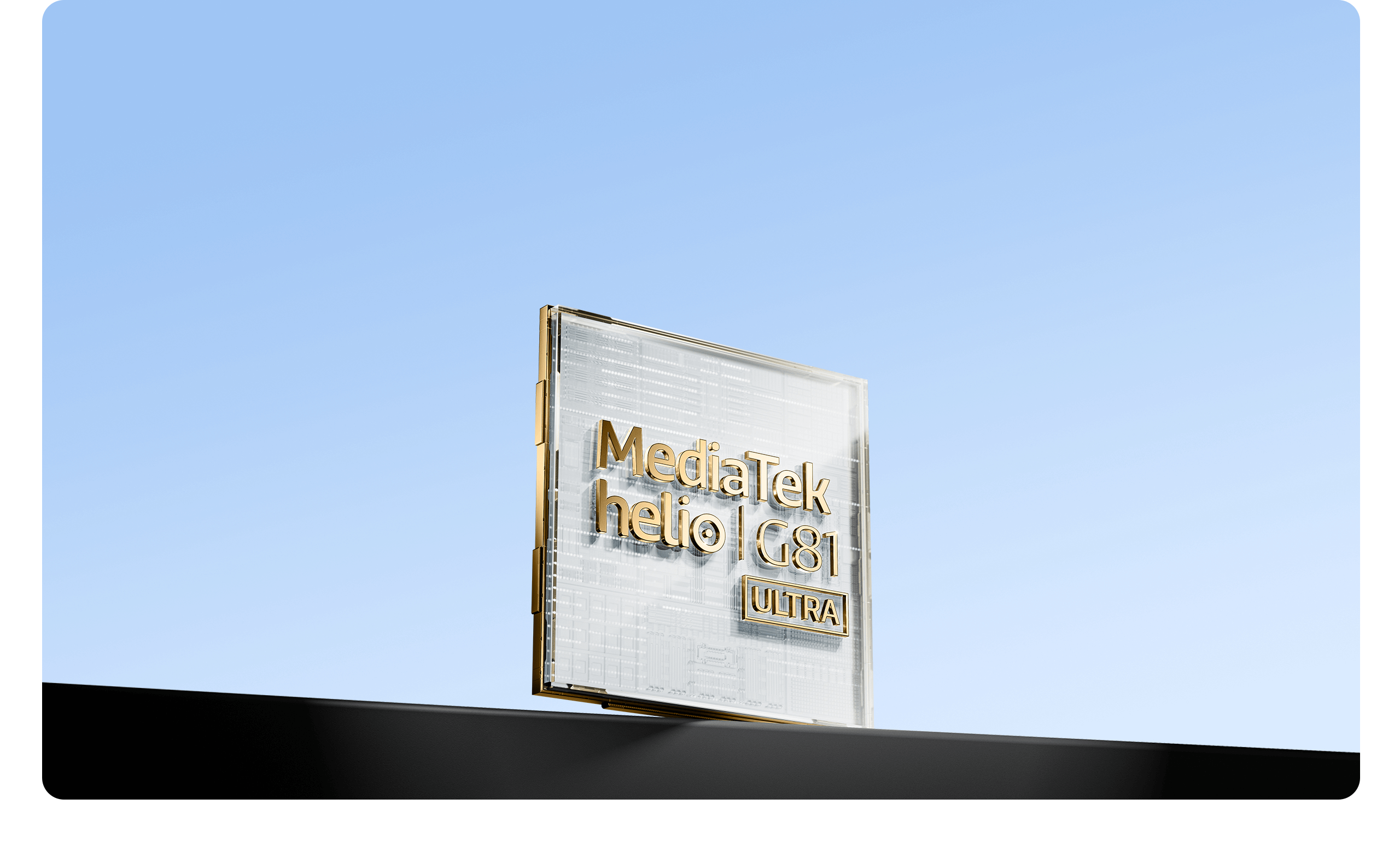 Representación del procesador MediaTek Helio G81-Ultra utilizado en el Redmi 15C.