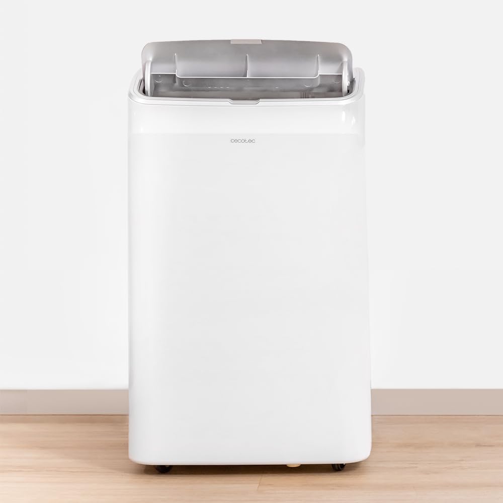 Aire acondicionado portátil Cecotec ForceClima 12600 frontal blanco.