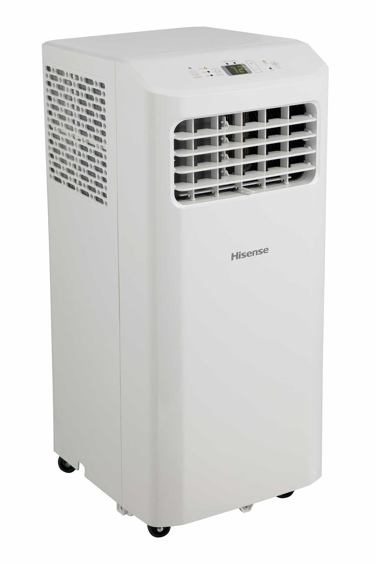Aire acondicionado portátil Hisense blanco vista frontal