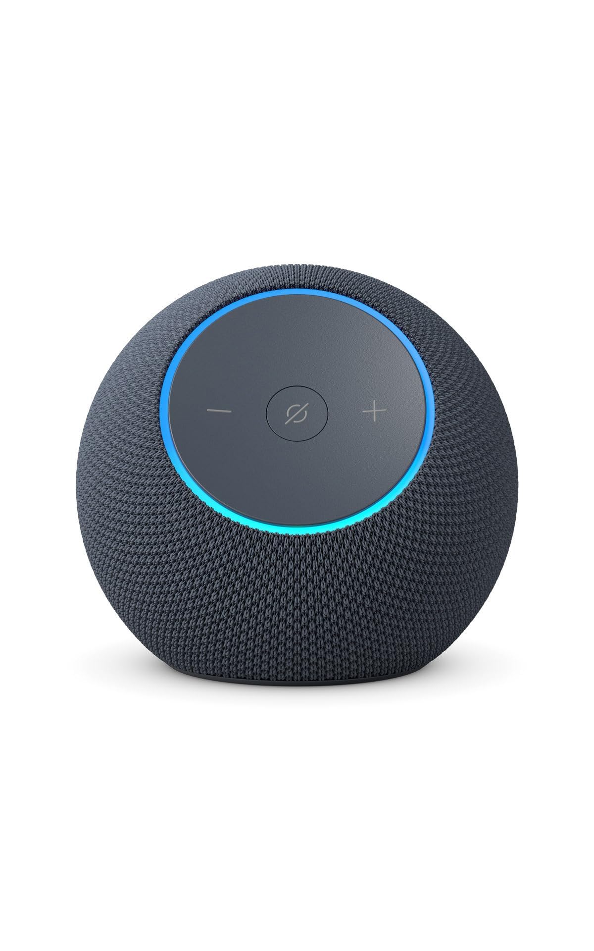 Altavoz Amazon Echo Dot Max grafito con controles táctiles y luz azul