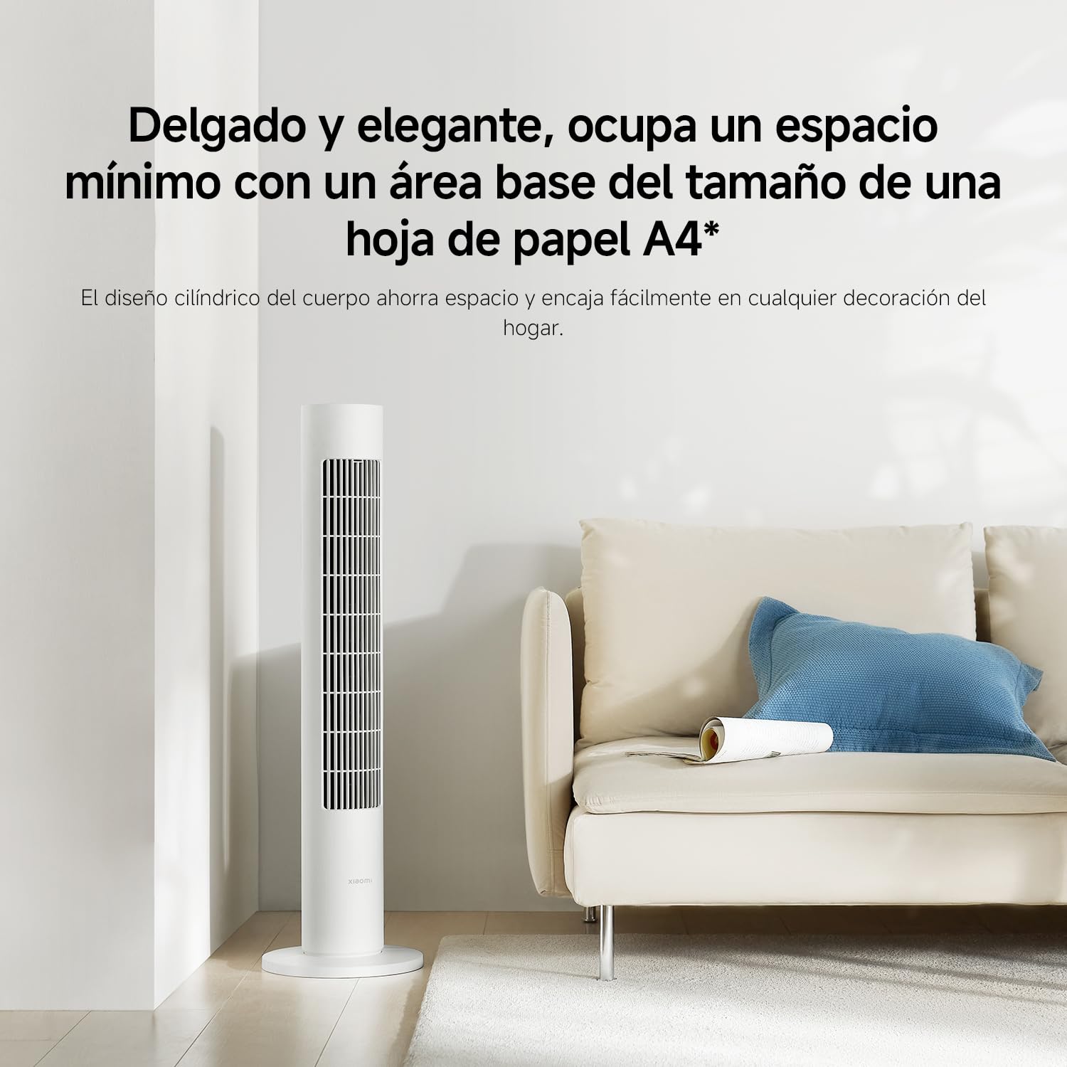 Xiaomi Smart Tower Fan 2 EU – ventilador de torre compacto y elegante para el hogar