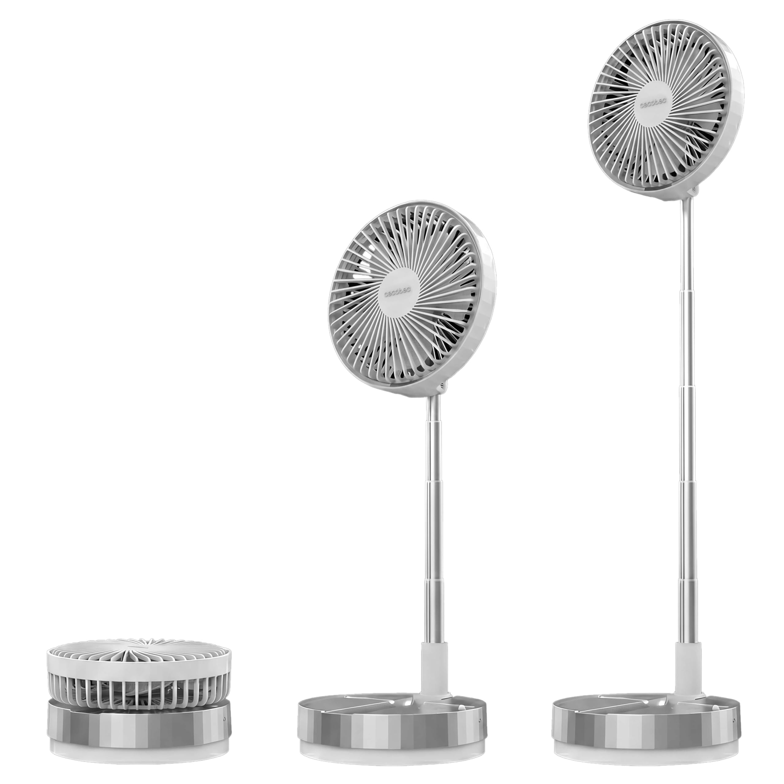 Ventilador portátil plegable Cecotec EnergySilence 1000 en tres alturas