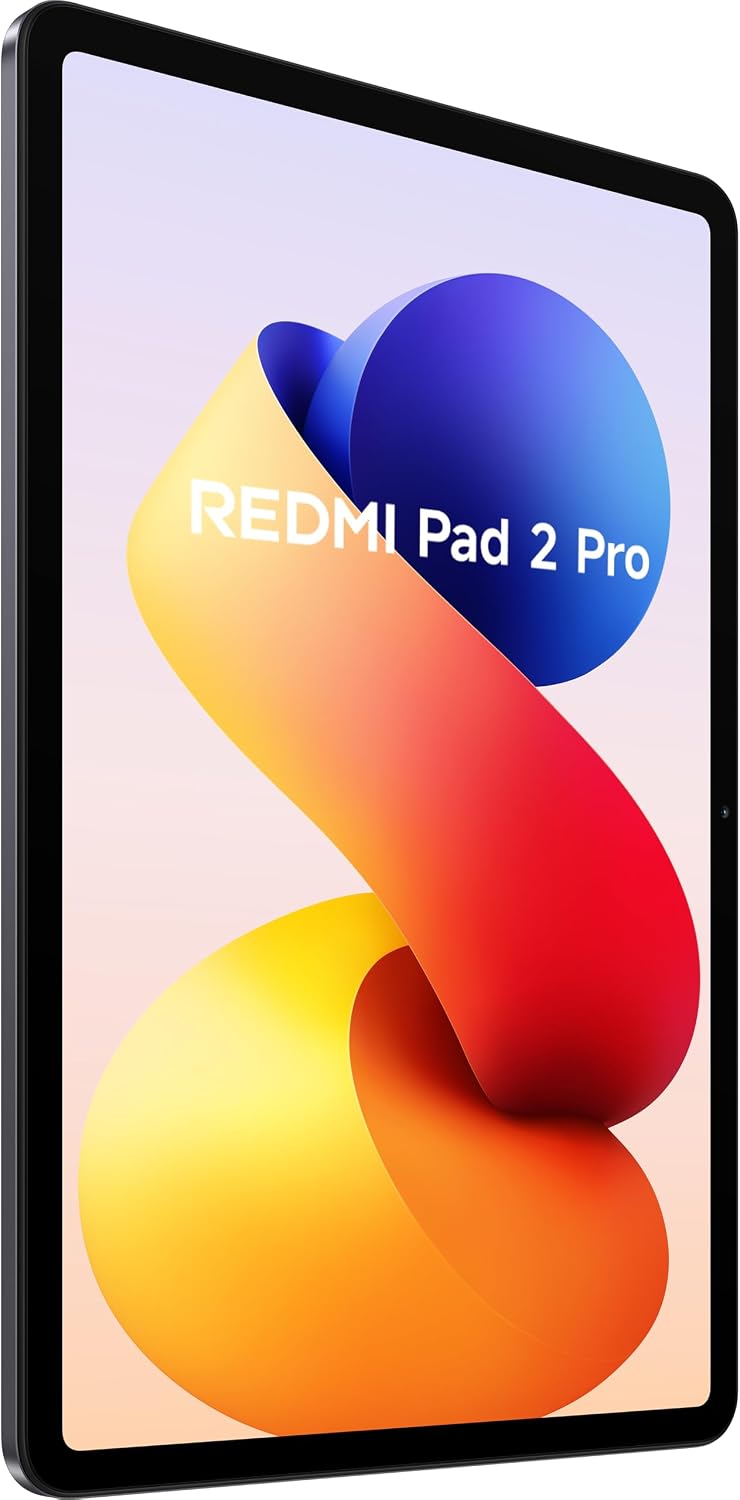Pantalla del tablet Redmi Pad 2 Pro mostrando una vibrante exhibición 2.5K.