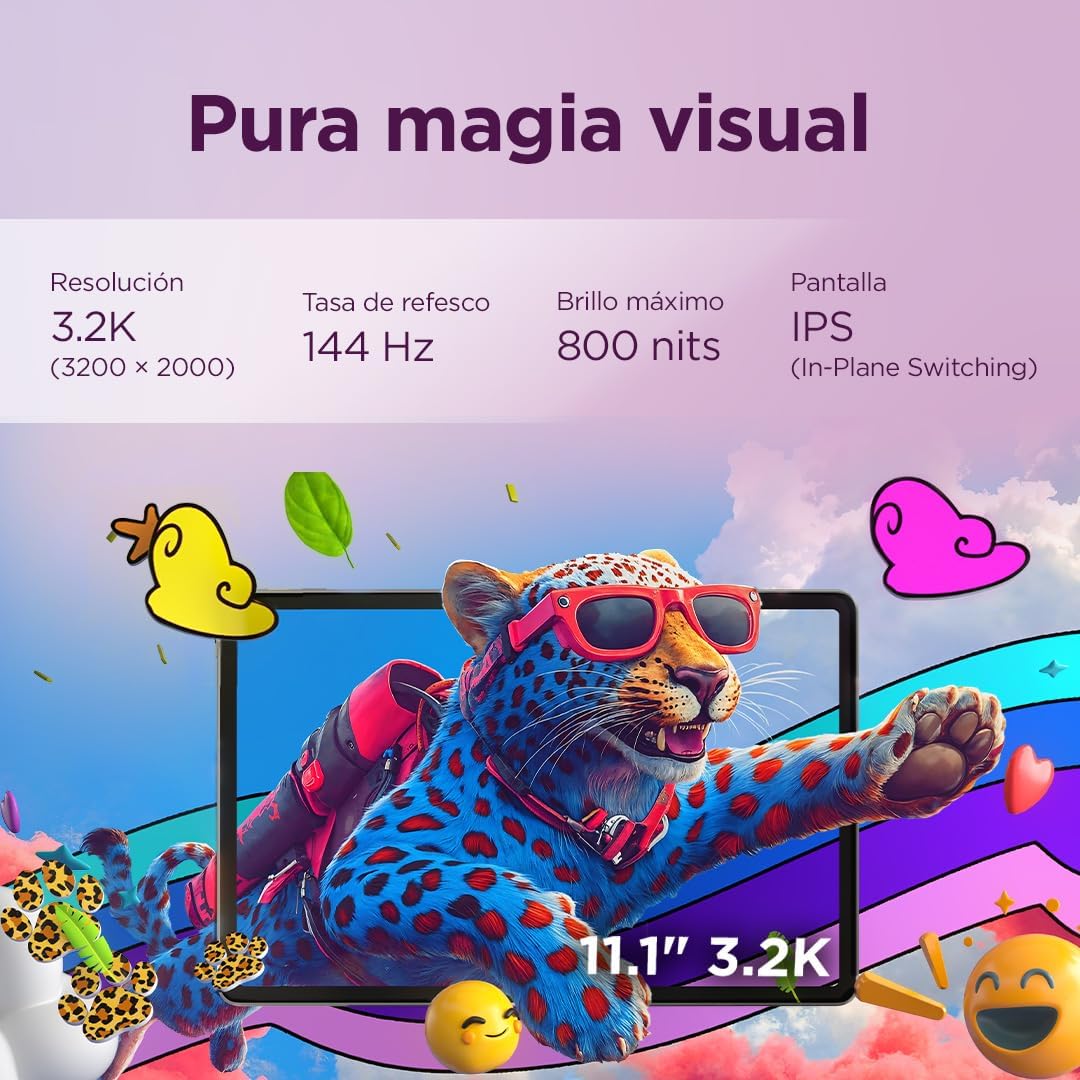 Lenovo Yoga Tab: pura magia visual en una pantalla de 11.1 pulgadas.