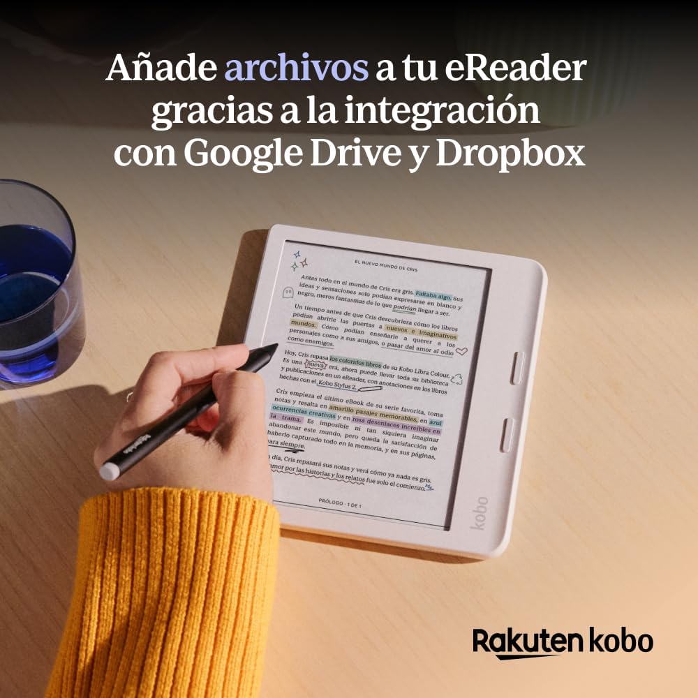 Escritura en un eReader Kobo con lápiz táctil
