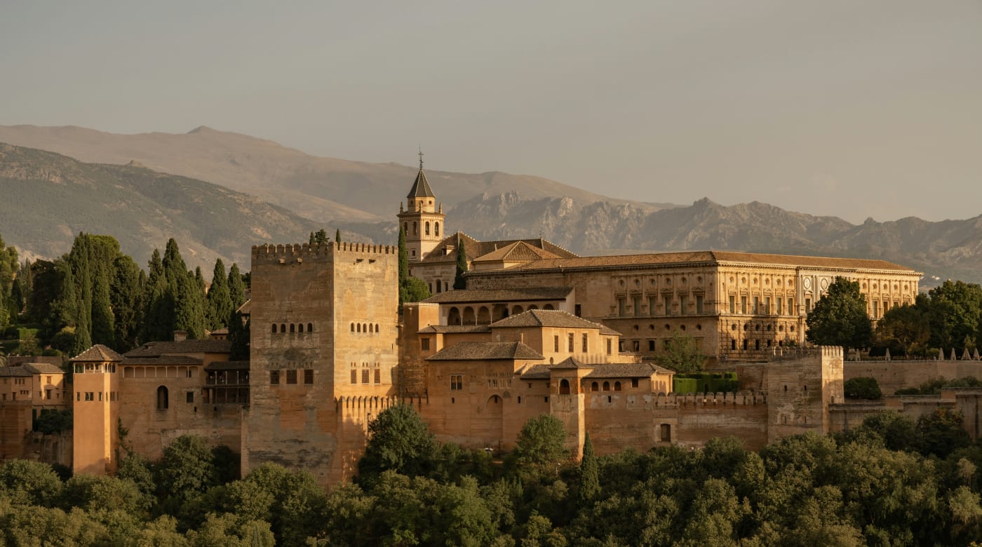 The Alhambra <em>at blue hour</em>