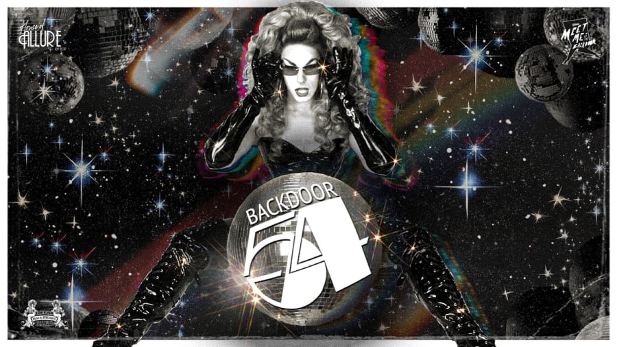 BACKDOOR 54 — Birmingham Drag & Burlesque Festival After Party poster