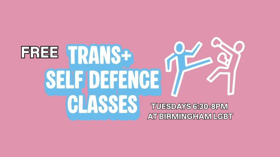 Trans+ Self Defence Class poster