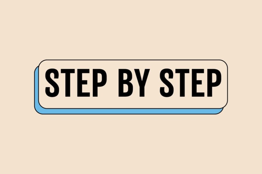 STEP by STEP — LGBTQ+ Substance Recovery Group poster