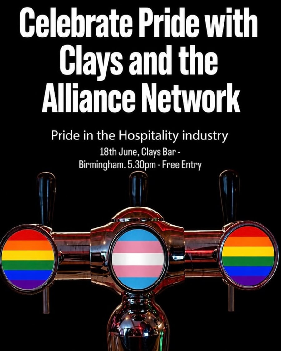 Celebrate Pride Month with the Alliance Network and Clays poster