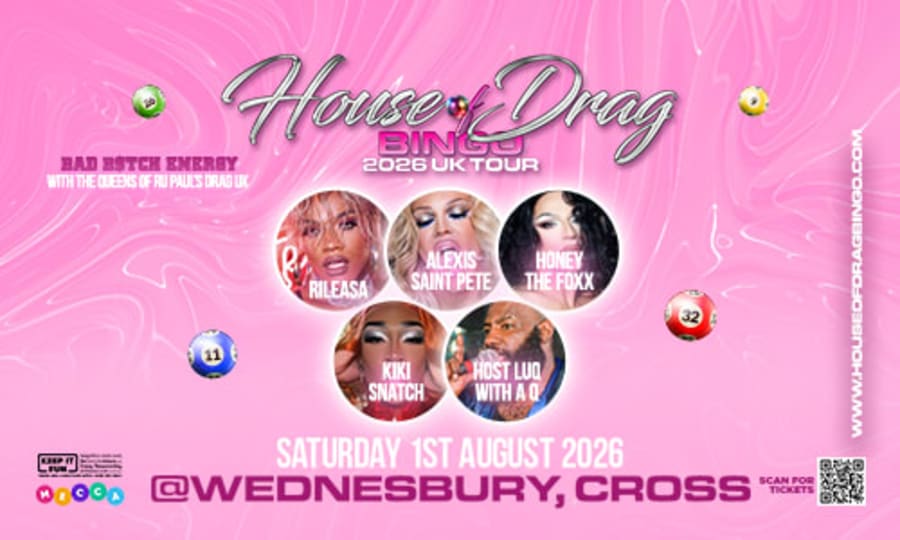 House of Drag Bingo — Wednesbury Cross poster