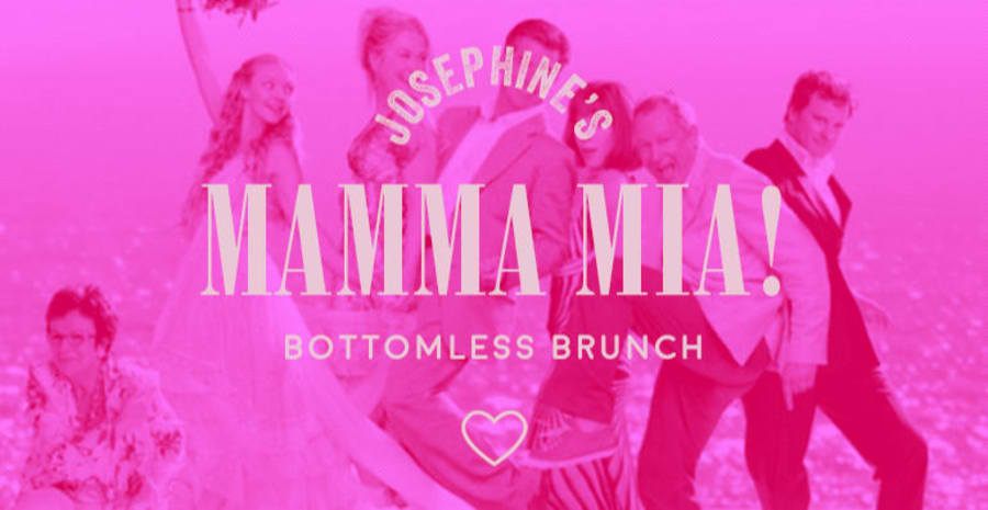Mamma Mia Bottomless Brunch poster