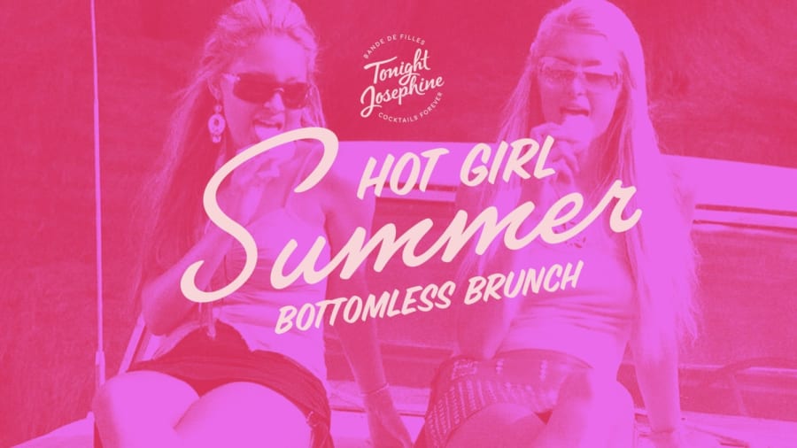 Hot Girl Summer Bottomless Brunch poster
