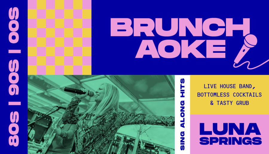 Brunchaoke Bottomless Brunch poster