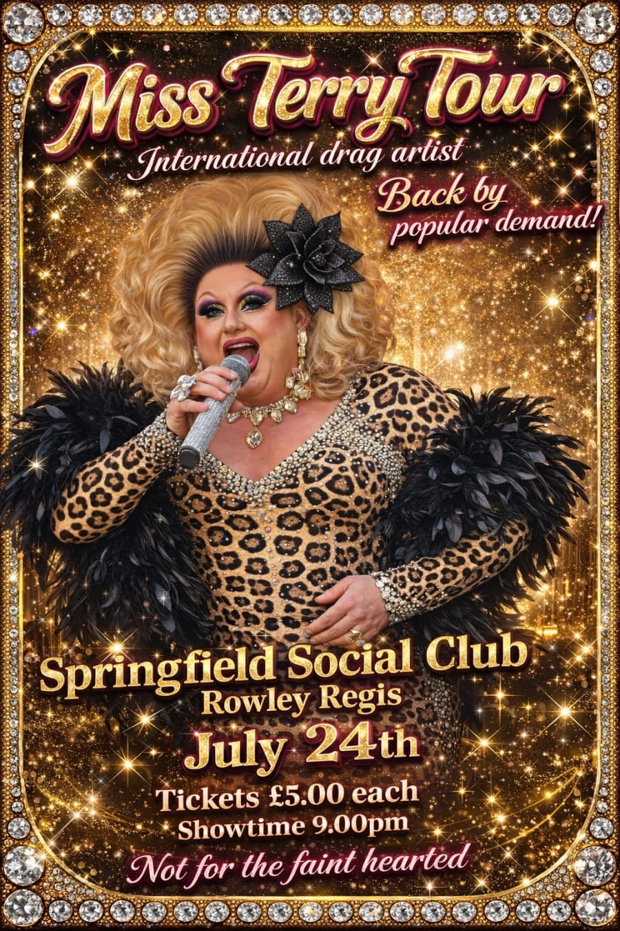 Miss Terry Tour poster