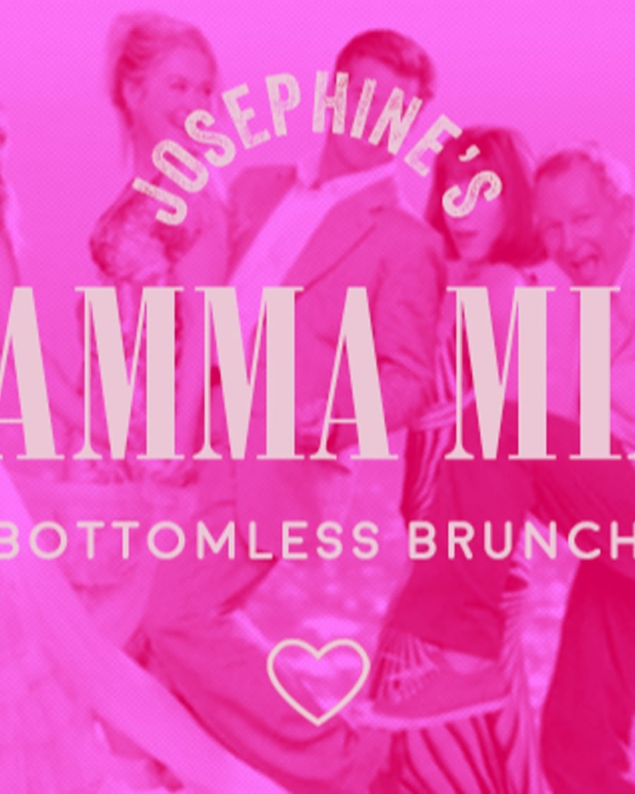 Mamma Mia Bottomless Brunch poster